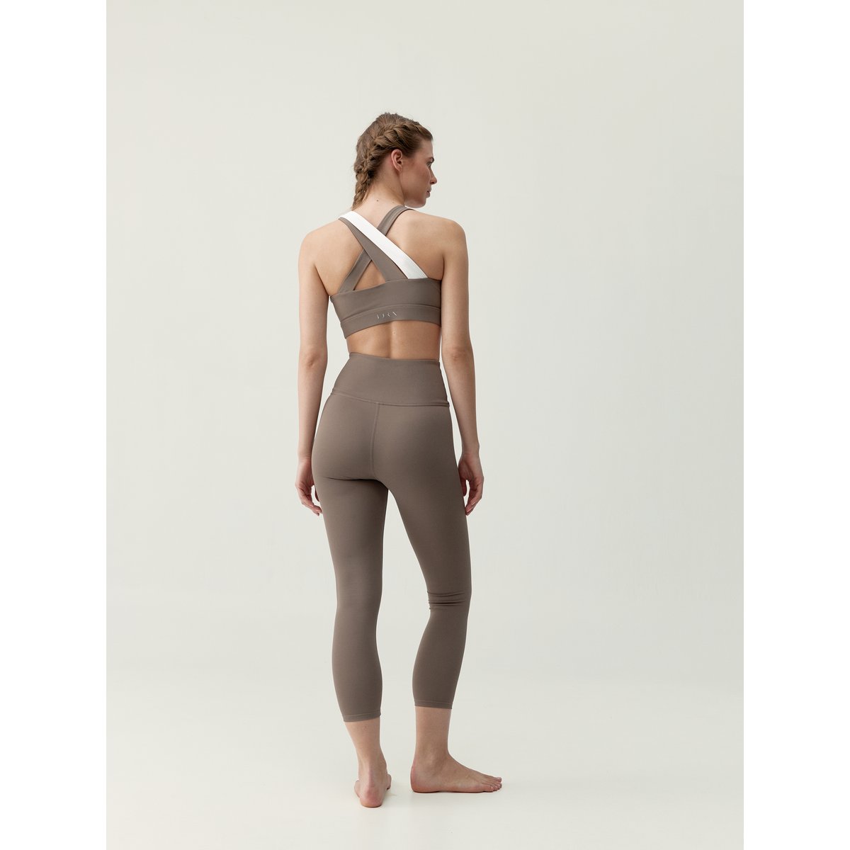 Legging de sport Capri Performance CLEO brun, BORN