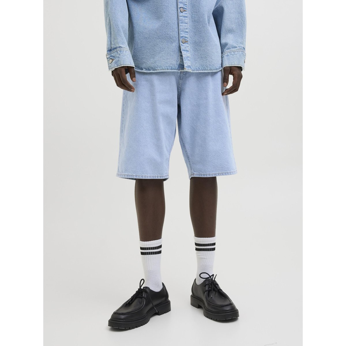 Short En Denim bleue - blue denim 1, JACK & JONES