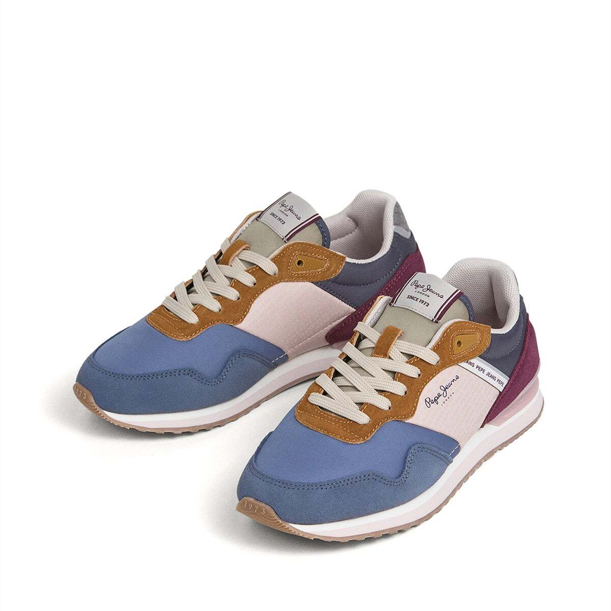 Baskets Combinées gris manhattan, PEPE JEANS