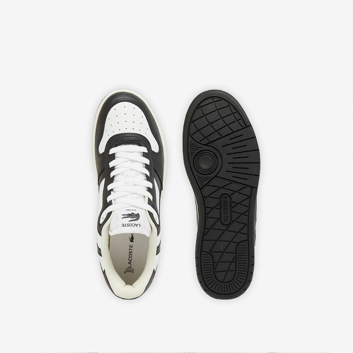 Lage sneakers T Clip Set wit/zwart, LACOSTE