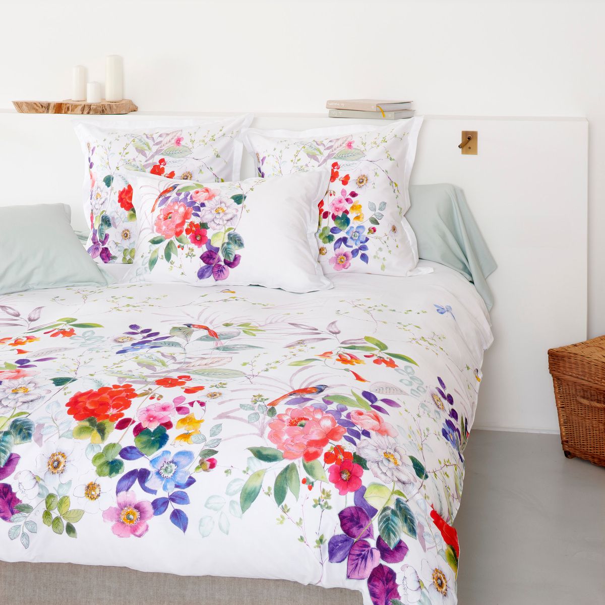 Taie D'oreiller   Satin De Coton - CARMEN motifs, TRADITION DES VOSGES