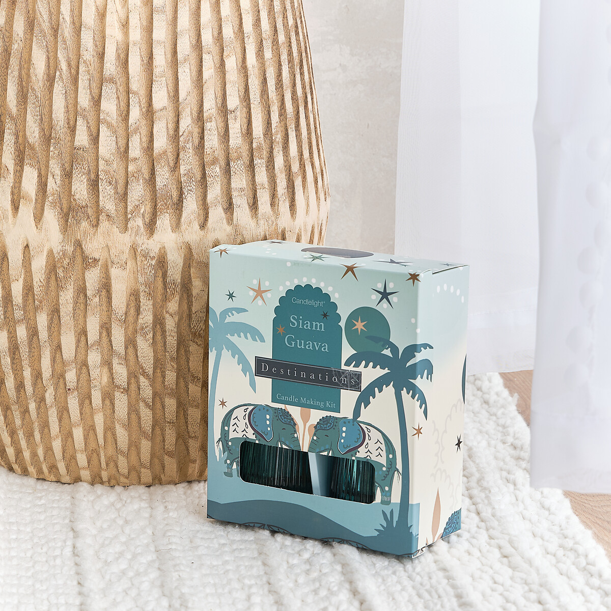 Siam Guava Candle Making Kit blue, SO'HOME