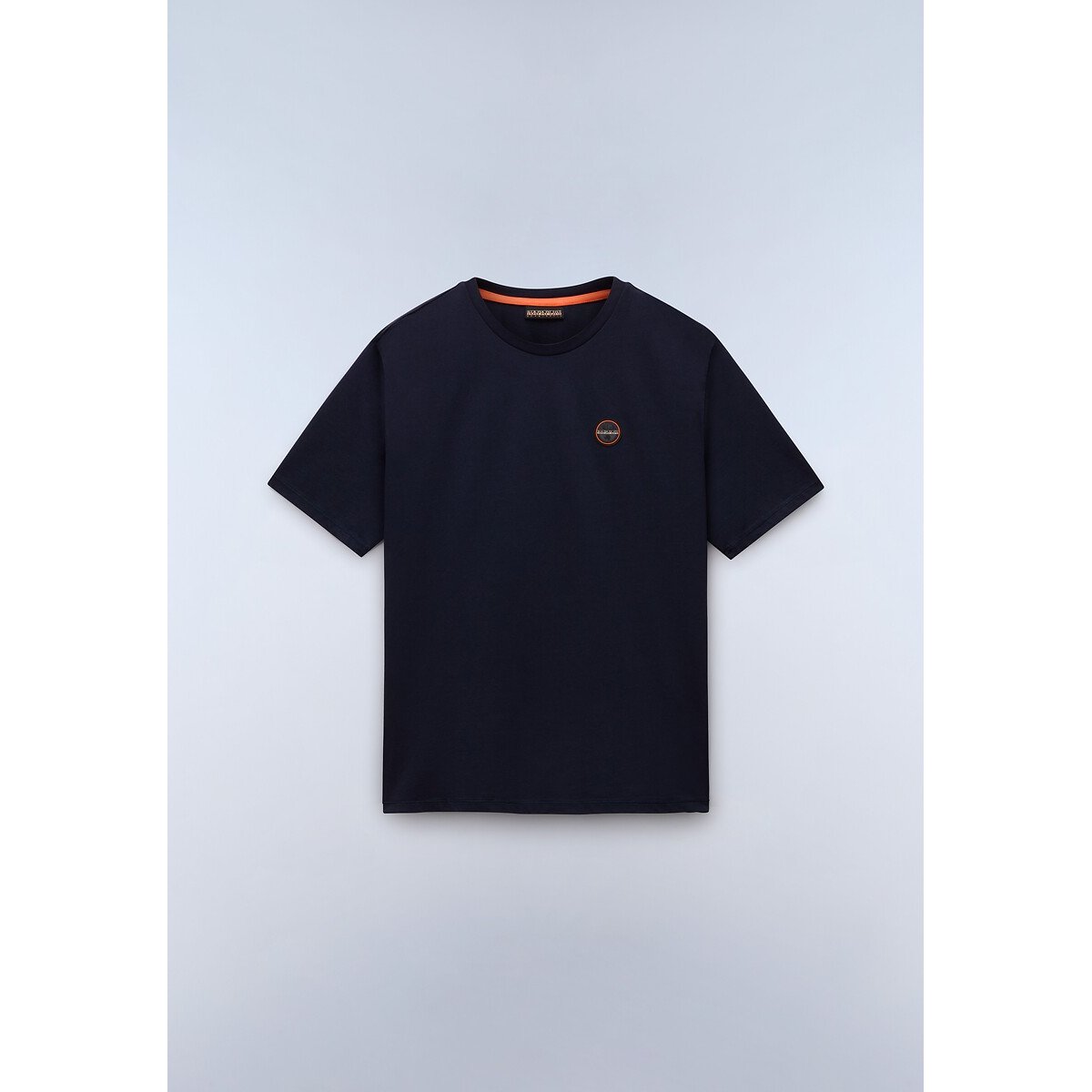 T-shirt manches courtes avec logo poitrine, Badge bleu marine, NAPAPIJRI