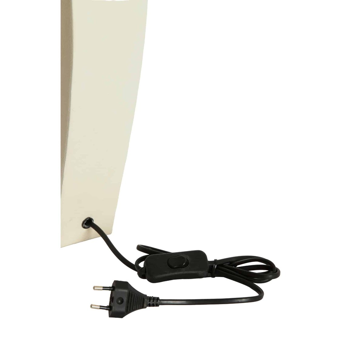 Base De La Lampe Métal CORDOBA crème, LIGHT & LIVING 