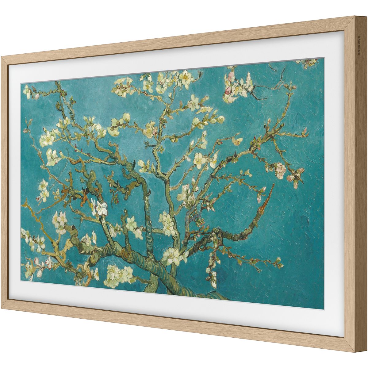 Cadre The Frame couleur Teck - Compatible TV The Frame 43'' couleur unique, SAMSUNG