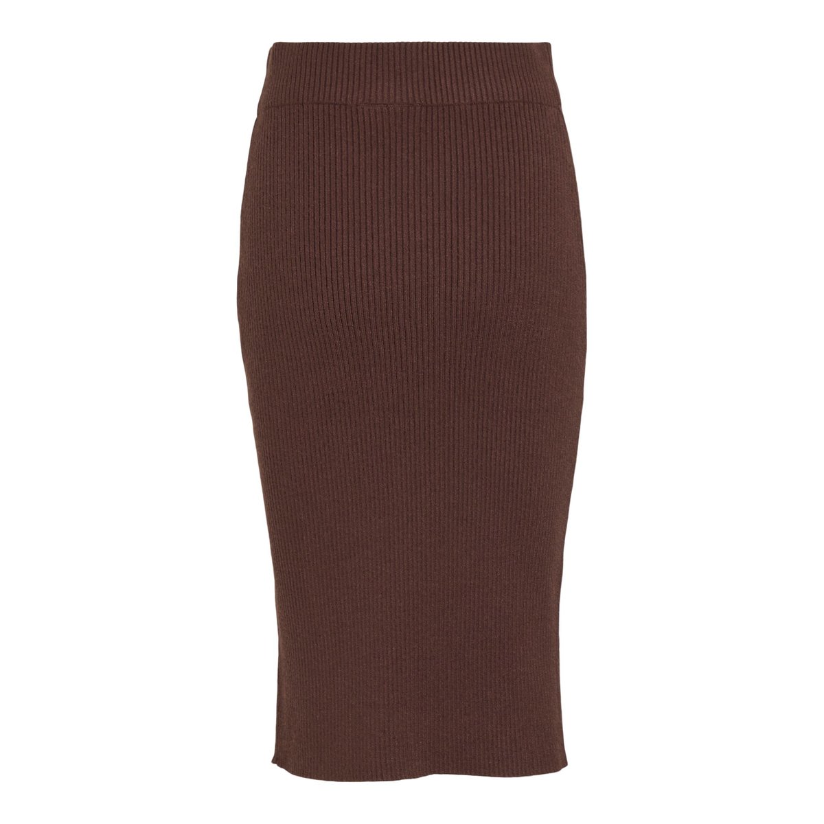 Jupe Mi-Longue marron - coffee bean1, VILA