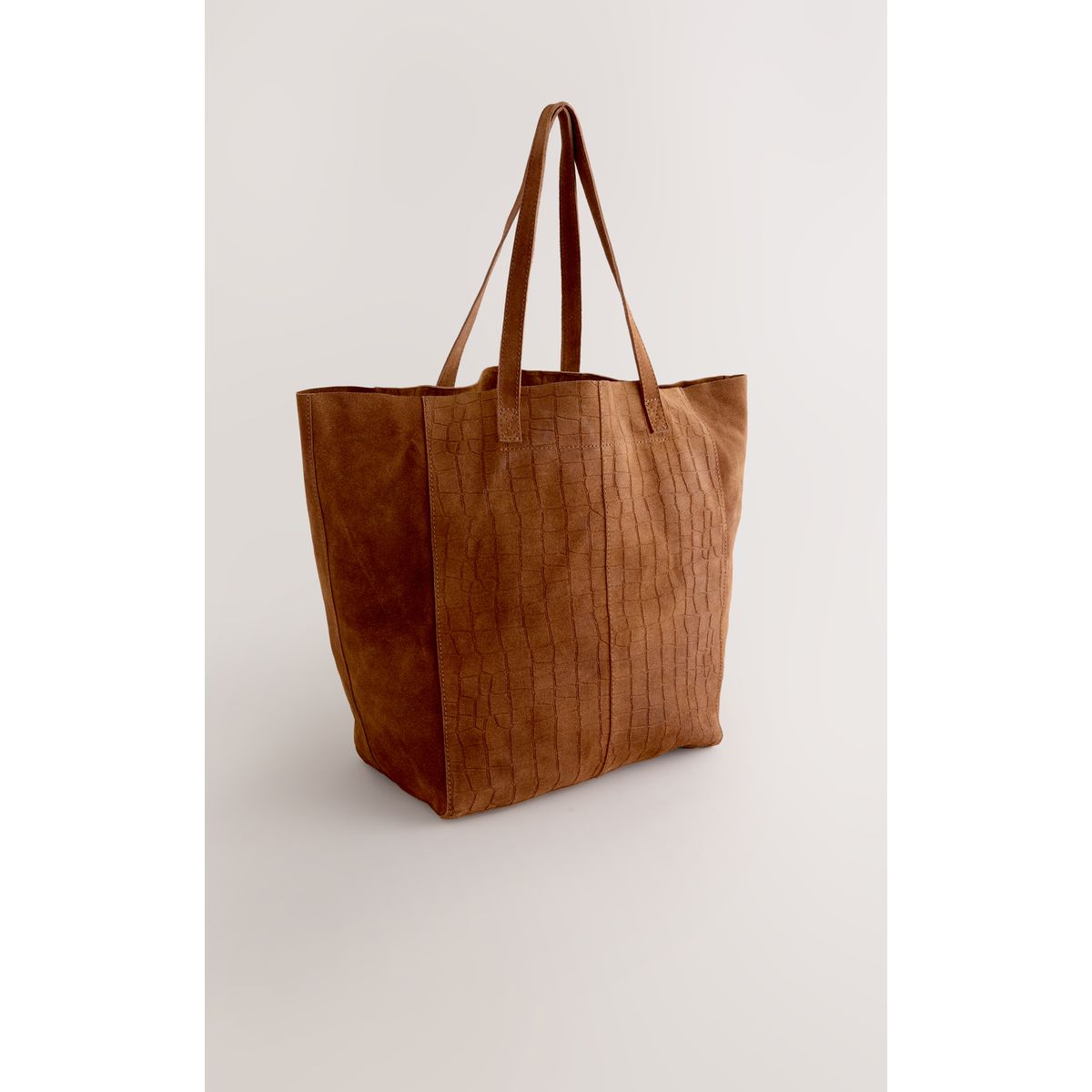 Sac cabas daim brun, NEXT