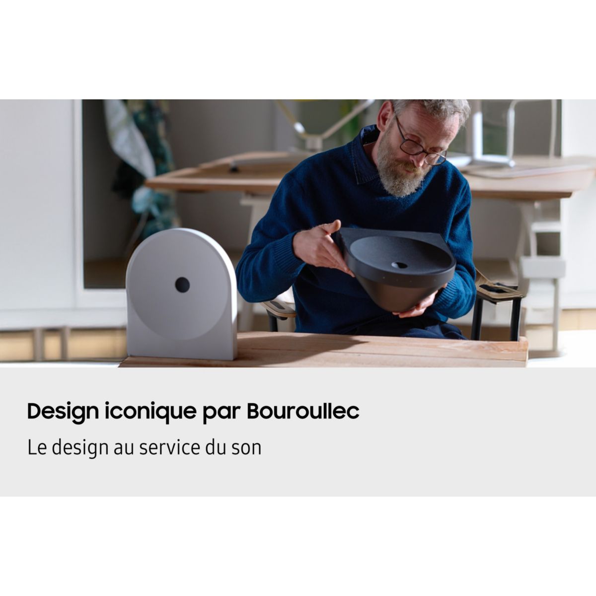 Enceinte sans fil Music Studio 5 HW-LS50H WiFi BT Black couleur unique, SAMSUNG