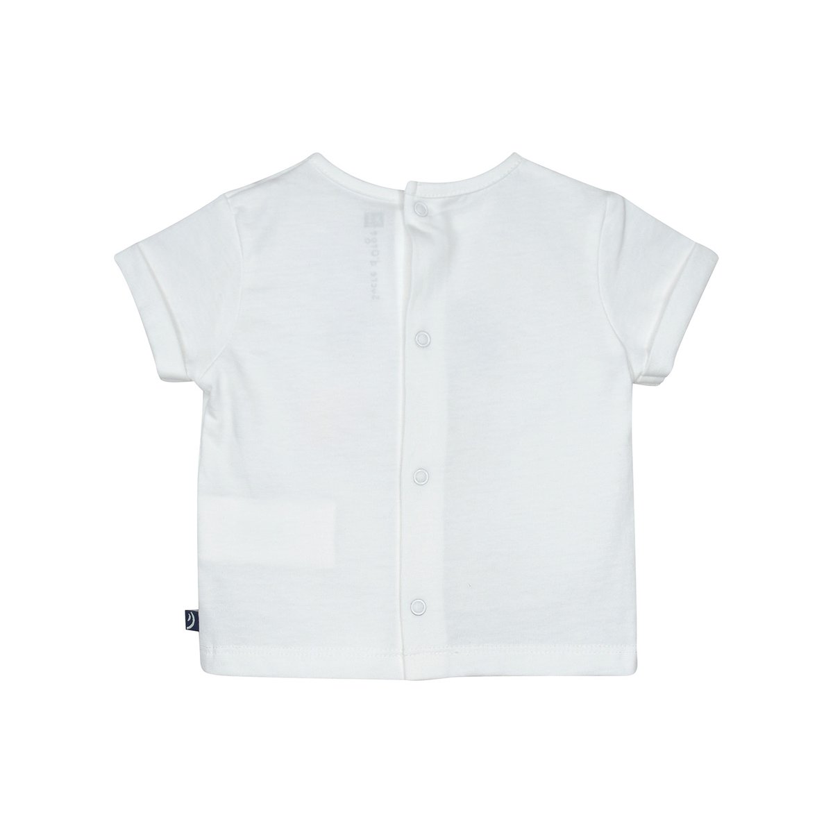 Ensemble t-shirt + short rocky blanc, SUCRE D'ORGE