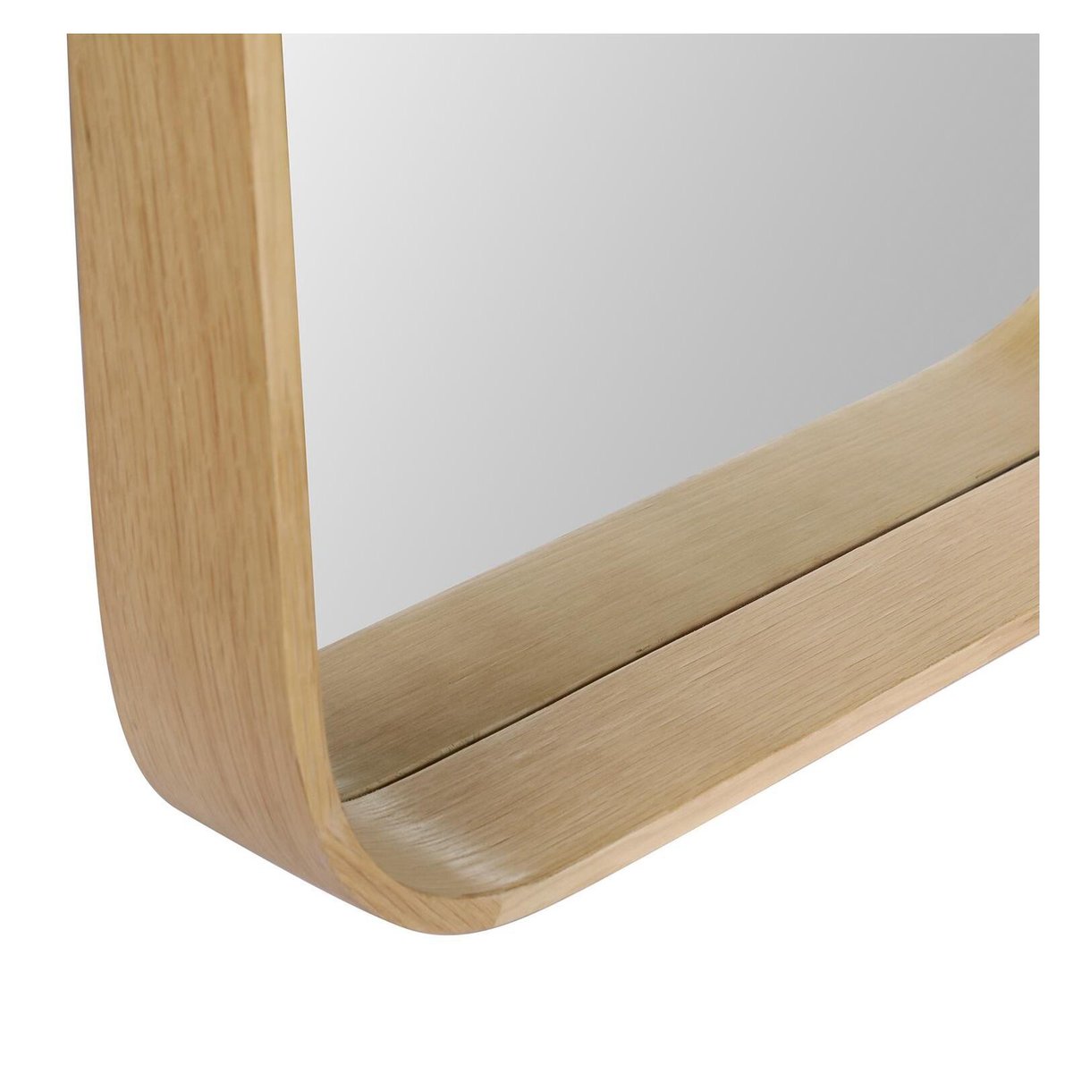 Miroir rectangulaire 60x80cm MARIUS chêne, MOB IN