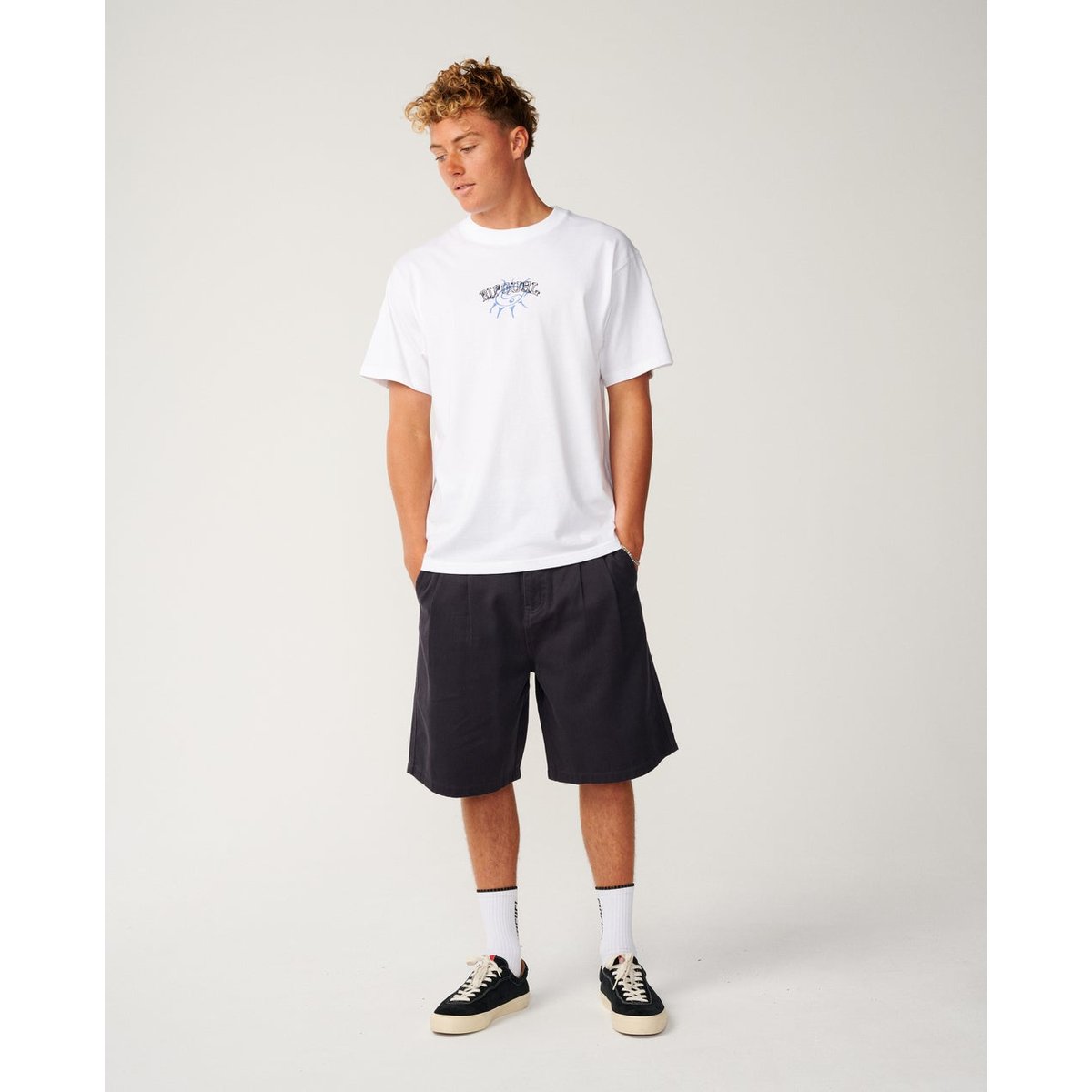 T-shirt Loose DISORDER Balance blanc, RIP CURL