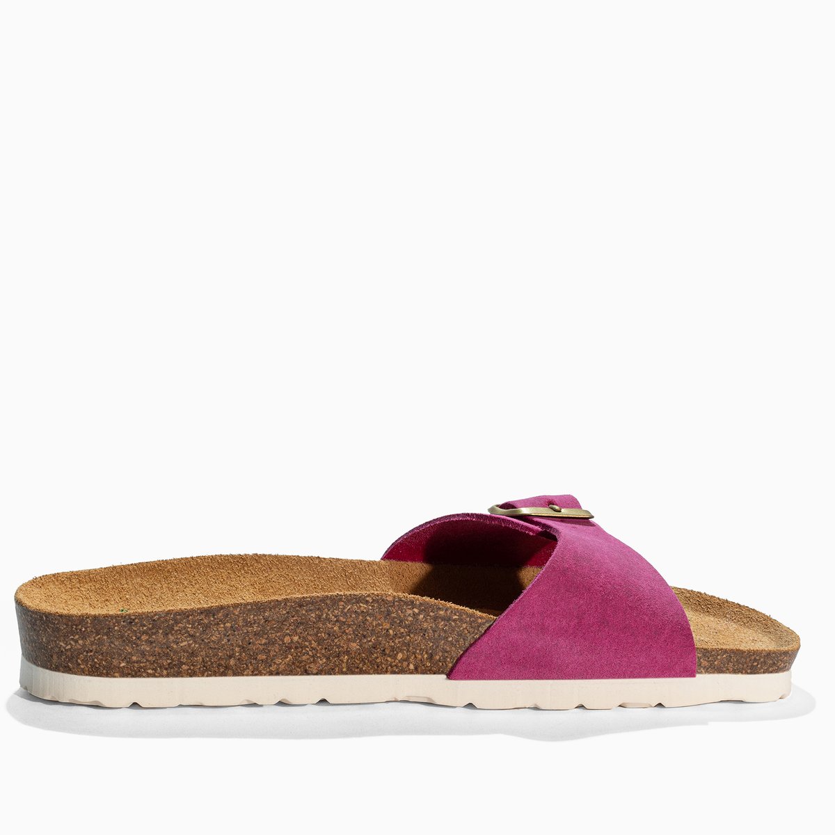 Sandales en cuir suedé ZEPHYR fuschia, BAYTON