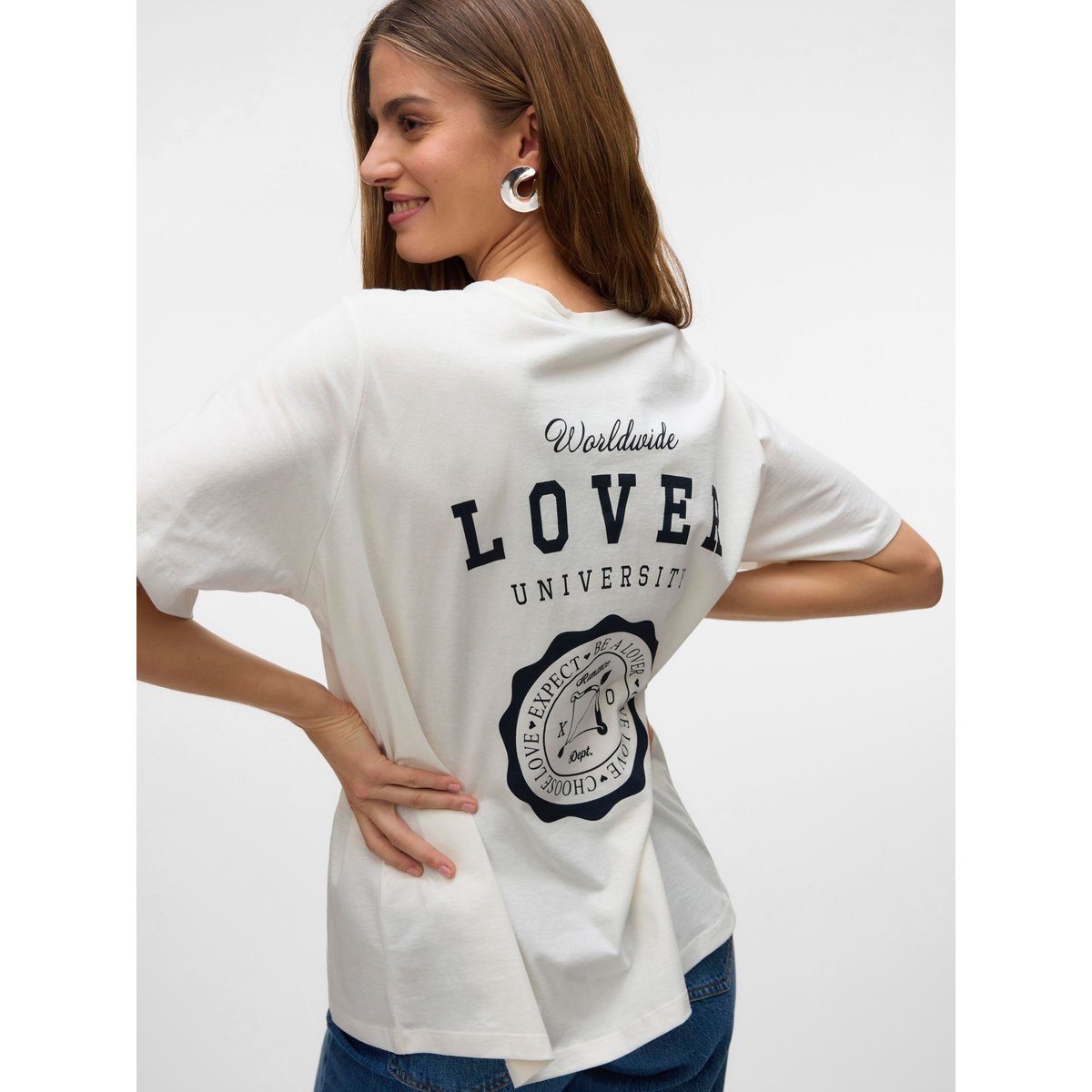 T-Shirt VMSENA T-shirts snow white, VERO MODA