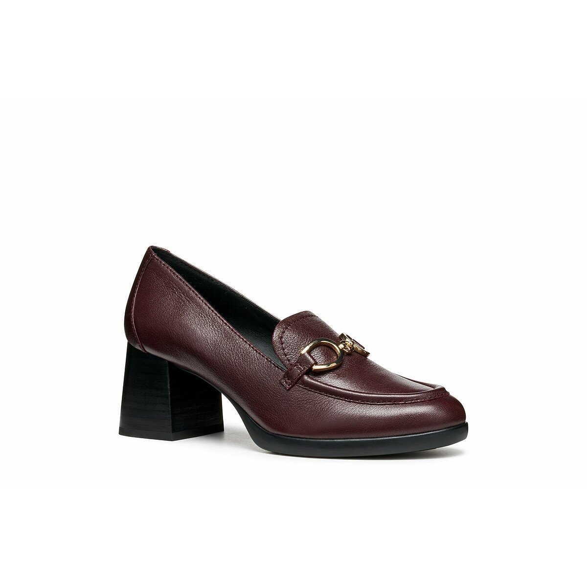 Walk Pleasure 55 Heeled Loafers burgundy, GEOX