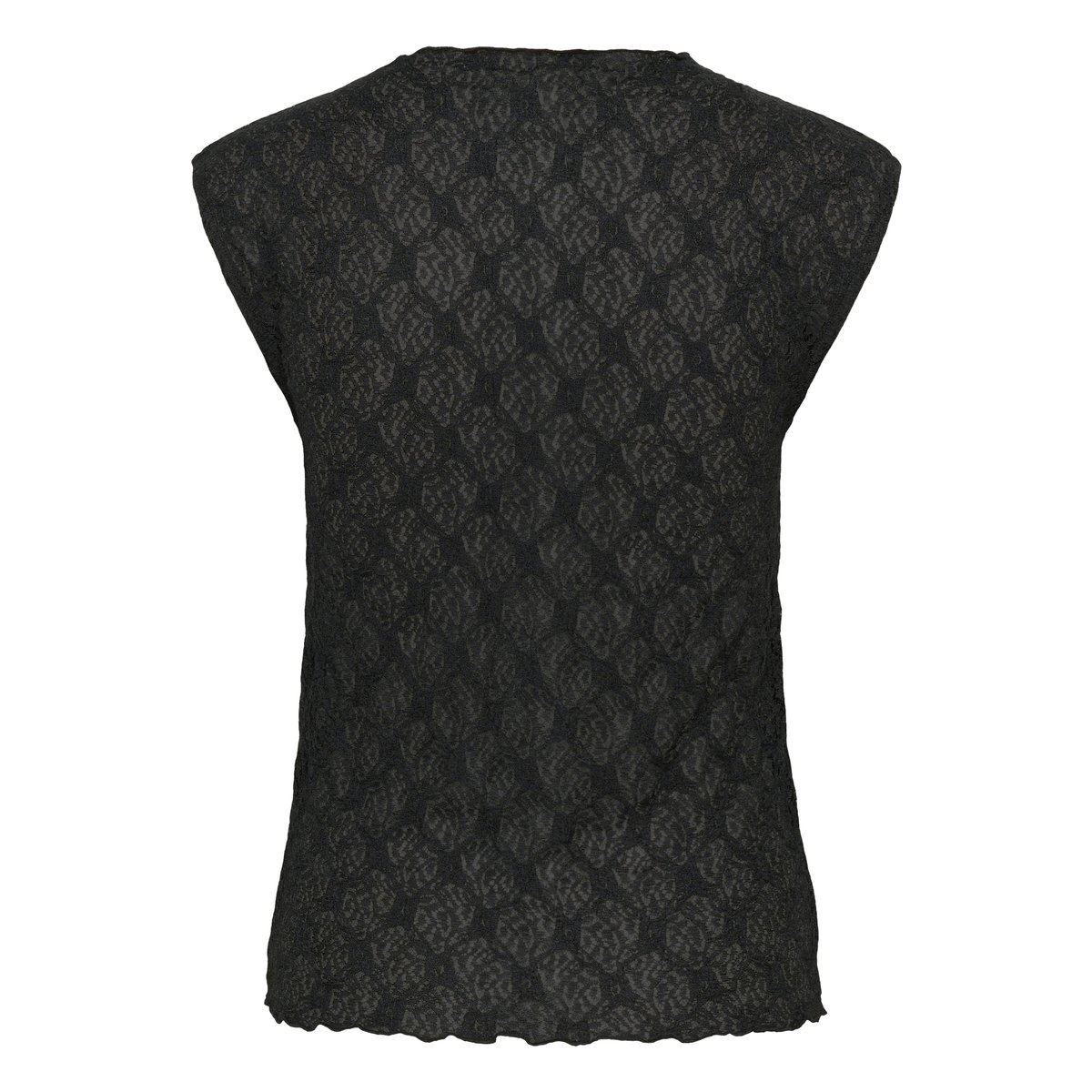 Jersey top noir black, SOAKED IN LUXURY