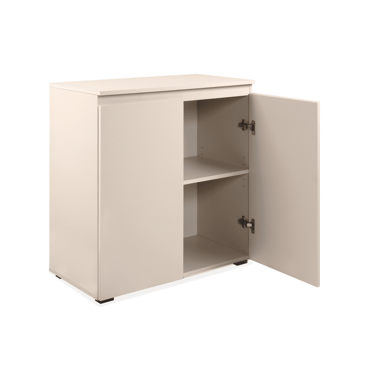 Petit buffet 2 portes - ELVA beige, CALICOSY