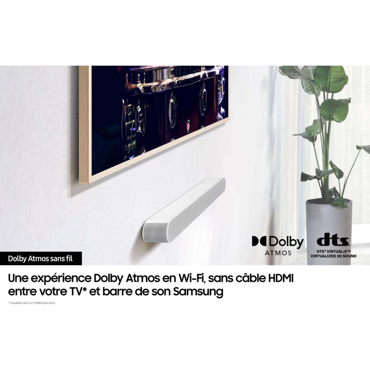 Barre de son HW-S67D couleur unique, SAMSUNG