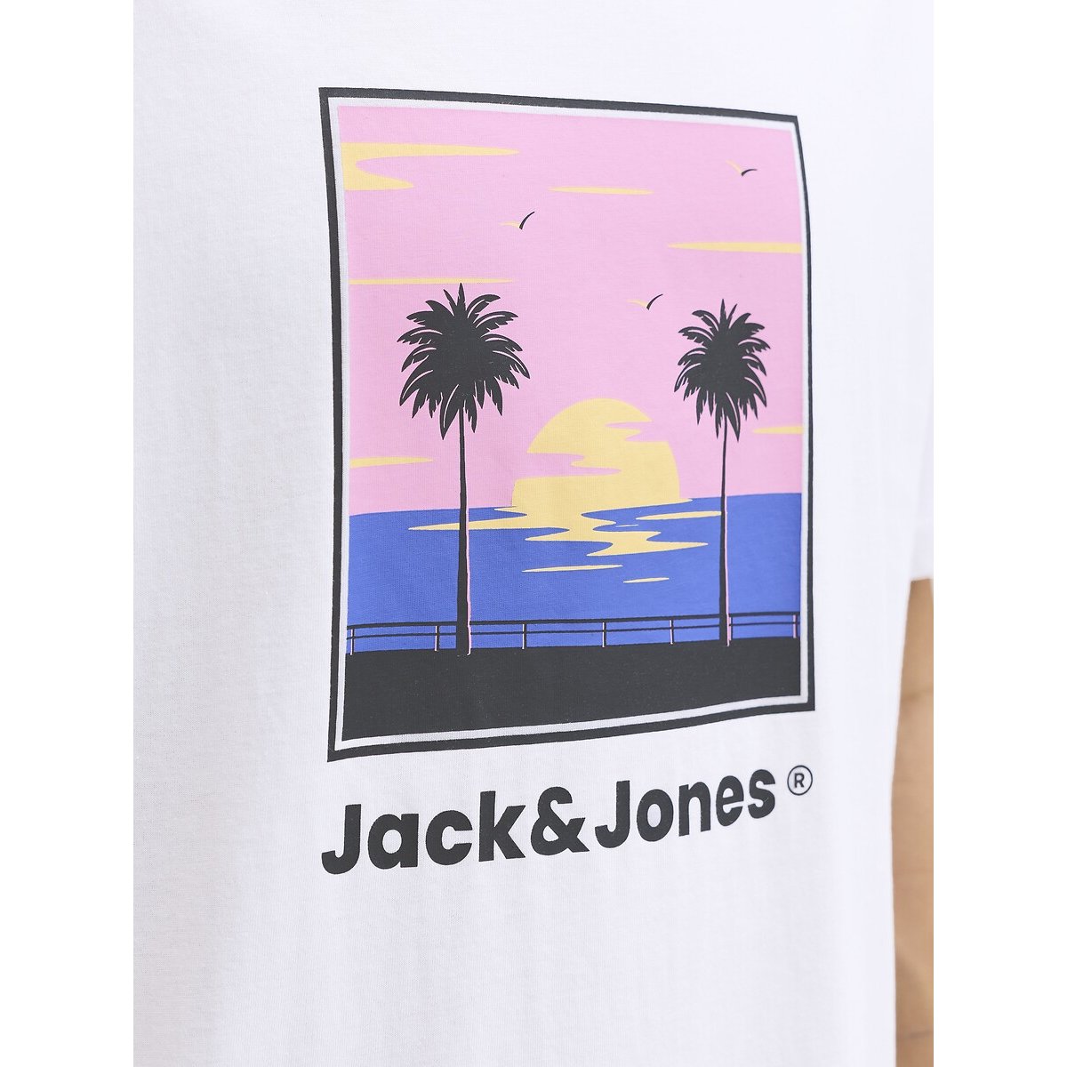 Short Sleeve T-Shirt white, JACK & JONES
