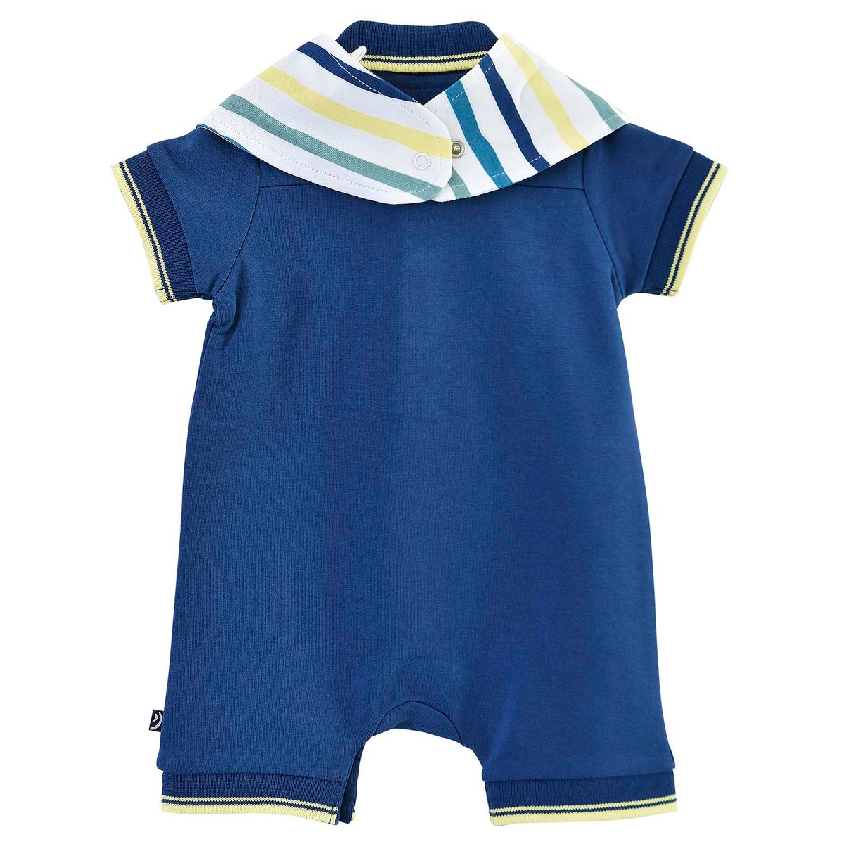 Combicourt + bandana bavoir cyrano bleu, SUCRE D'ORGE