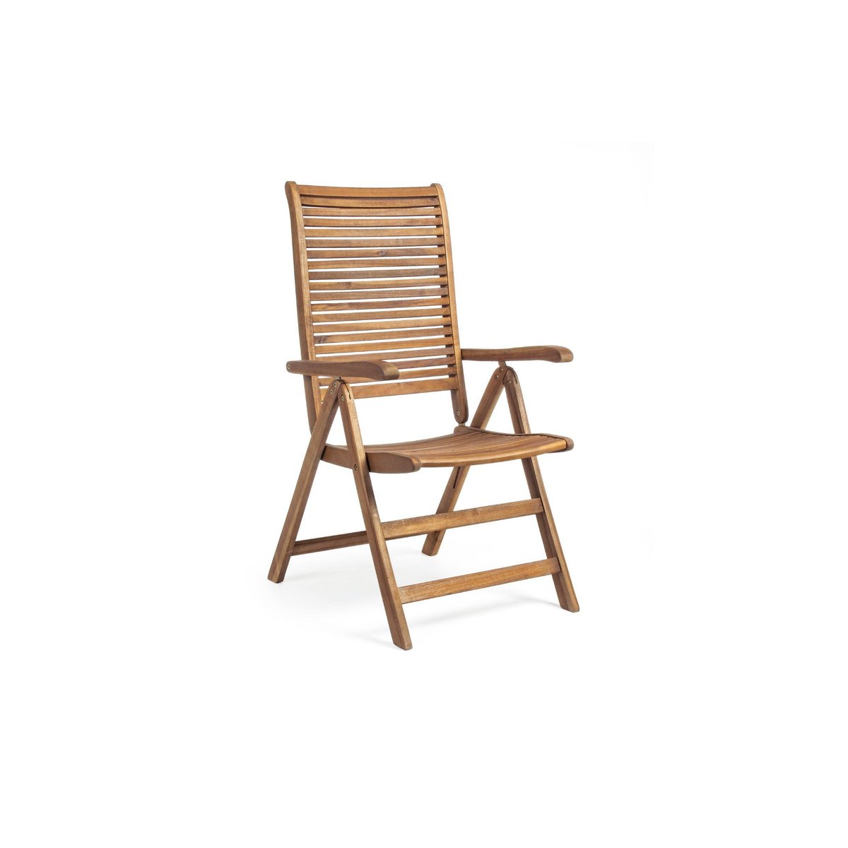 Fauteuil de jardin en acacia inclinable - CANCALE bois clair, HELLIN, DEPUIS 1862
