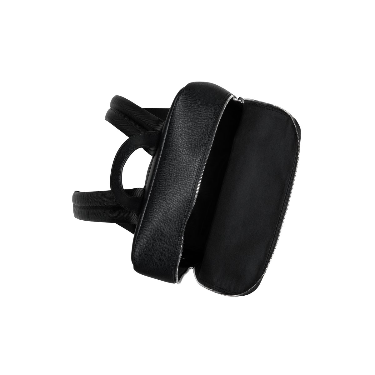 Sac à dos modèle Fabio aspect cuir avec un revêtement à base d'eau noir, MARC O'POLO