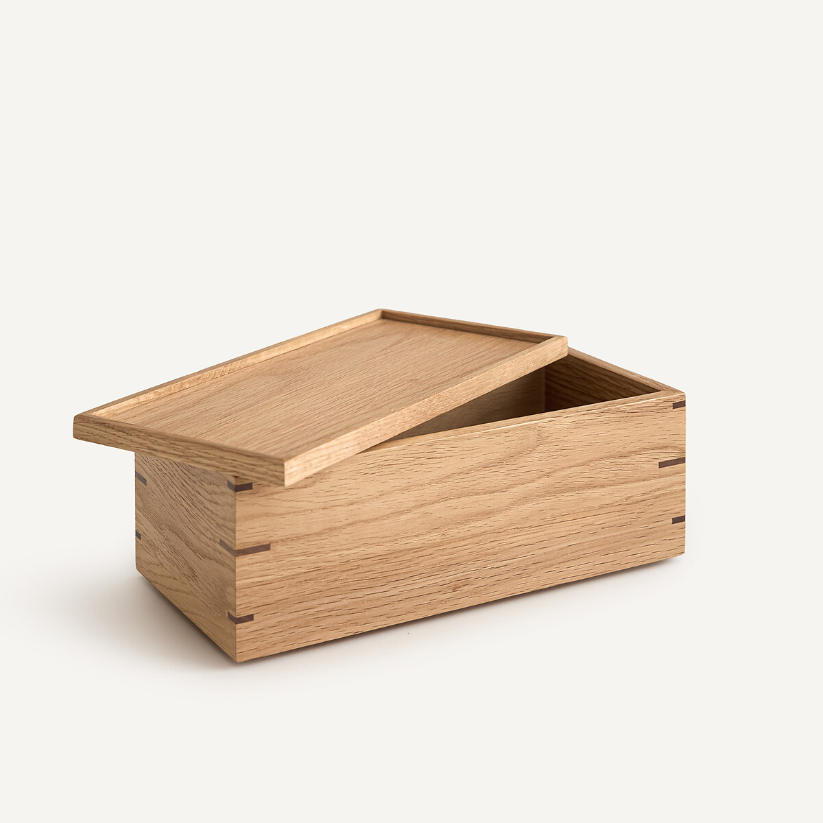 Contenitore rettangolare in rovere massiccio naturale, HIBASHI quercia naturale, AM.PM
