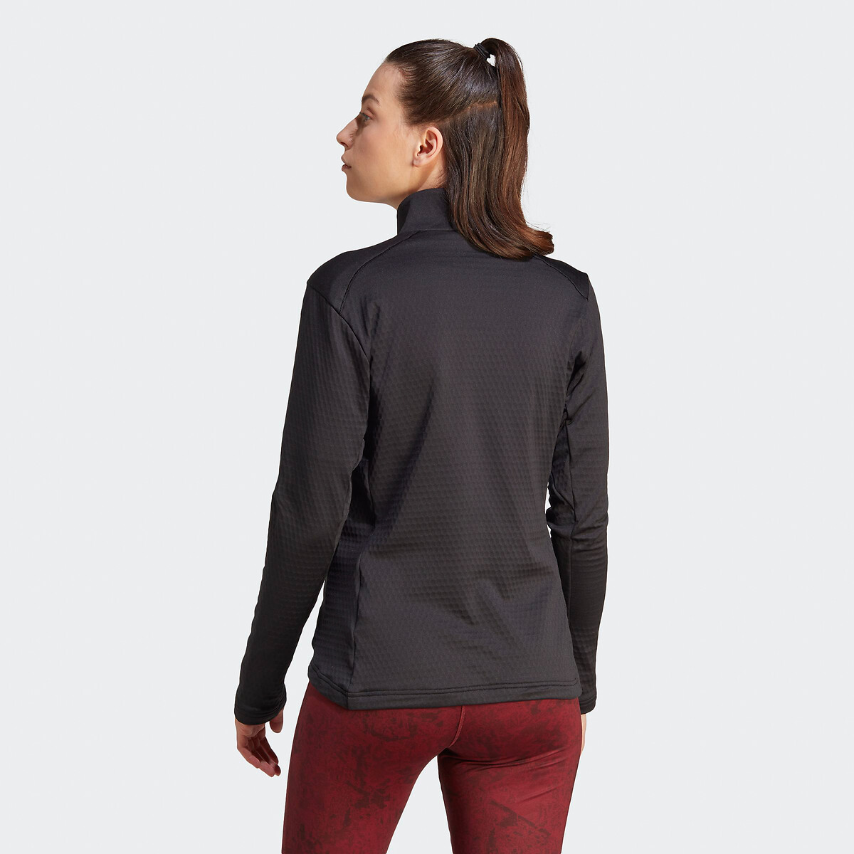 Veste légère de randonnée zippée Terrex Multi noir, adidas Performance
