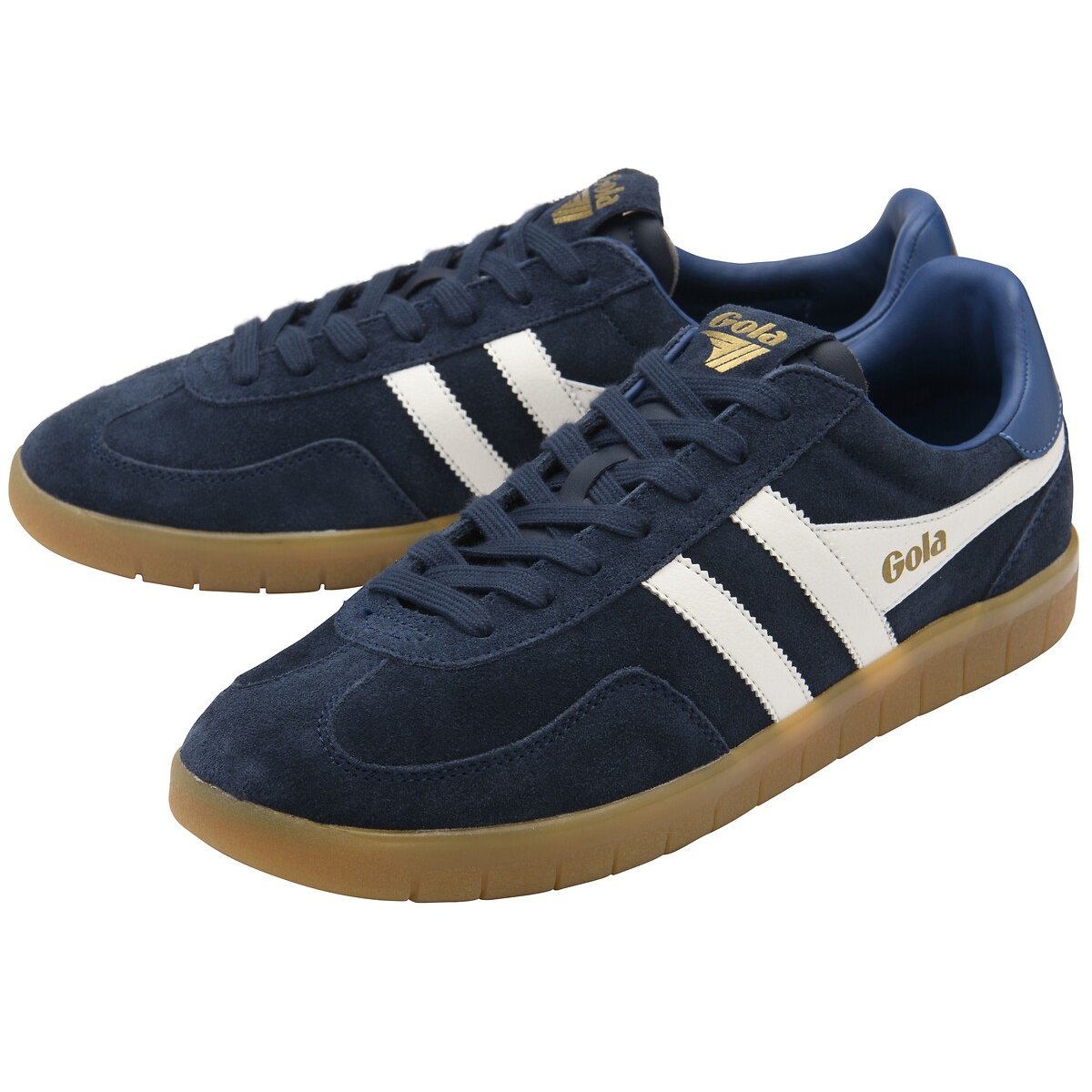 Zapatillas de piel, Atlas azul marino, GOLA