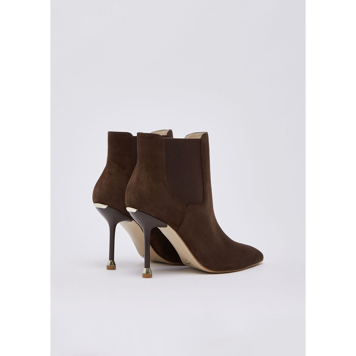 Bottines en daim ébène, LIU JO