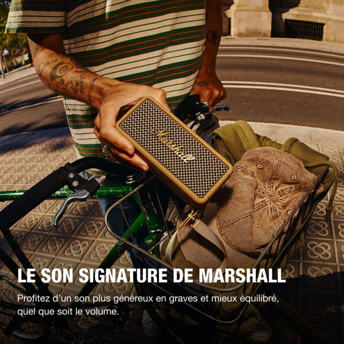 Enceinte portable Emberton III Vivid Brown - Bluetooth, étanche, autonomie 32h couleur unique, MARSHALL