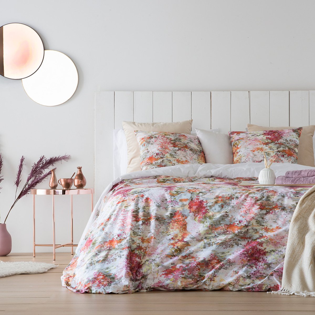 Housse de couette BACIU rose, NAF NAF HOME