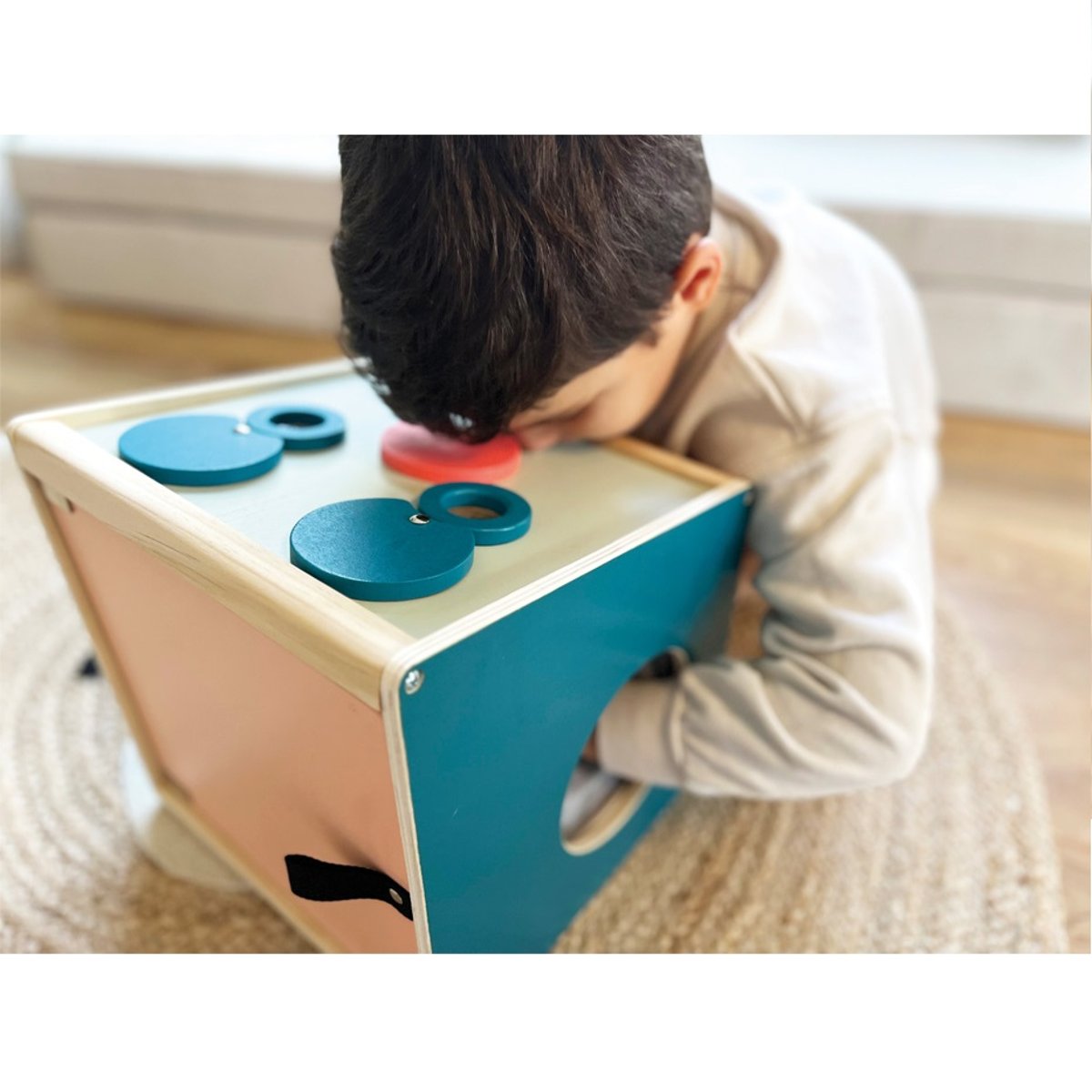 Boîte sensorielle et tactile Sensory bleu, SMALL FOOT COMPANY