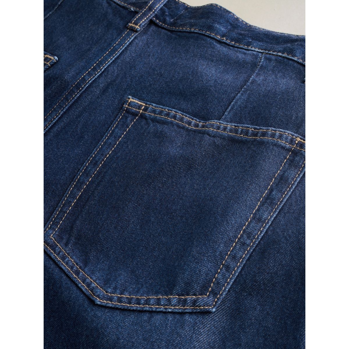 Jean large palazzo n. premium délavage bleu, NEXT