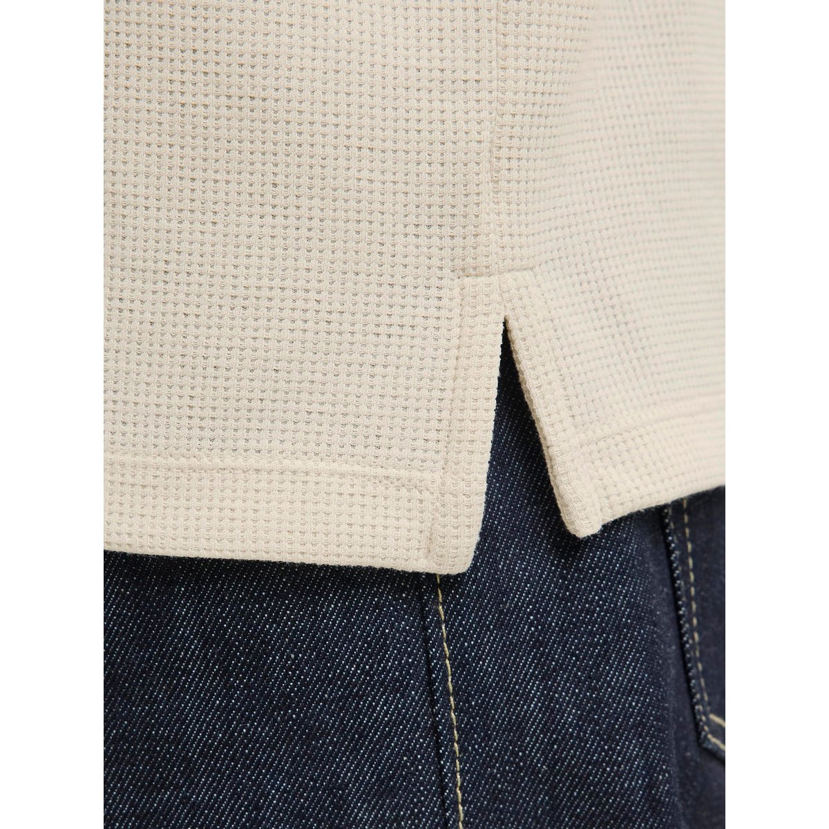 Polo grise - moonbeam, JACK & JONES