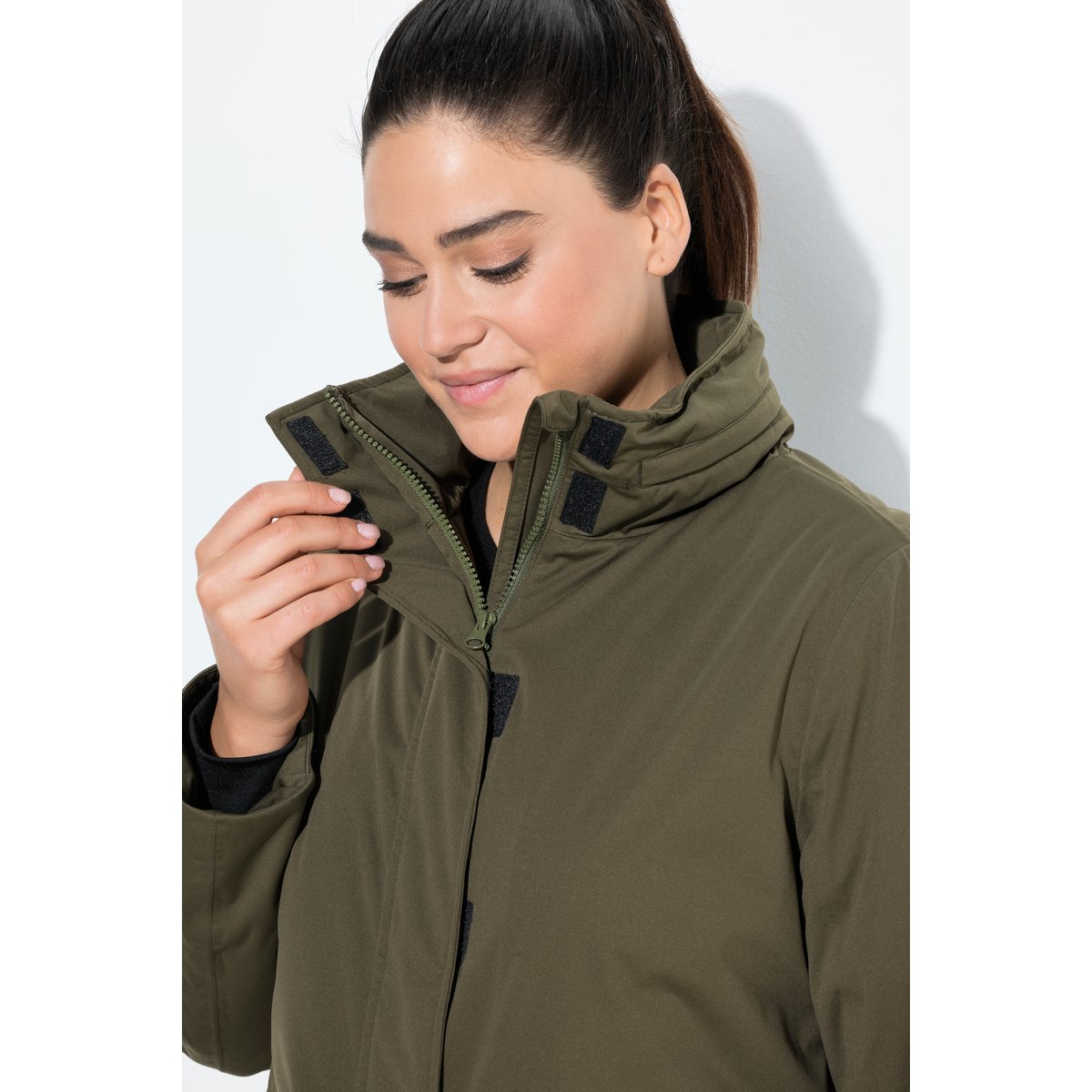 Manteau technique HYPRAR, imperméable vert olive, ULLA POPKEN