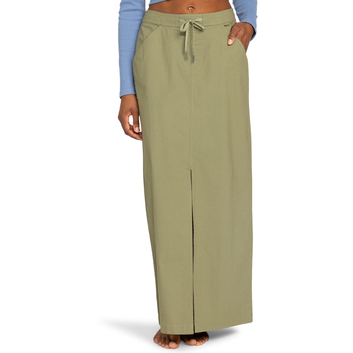 Jupe longue ICONIC LAND. vert oil green, ROXY