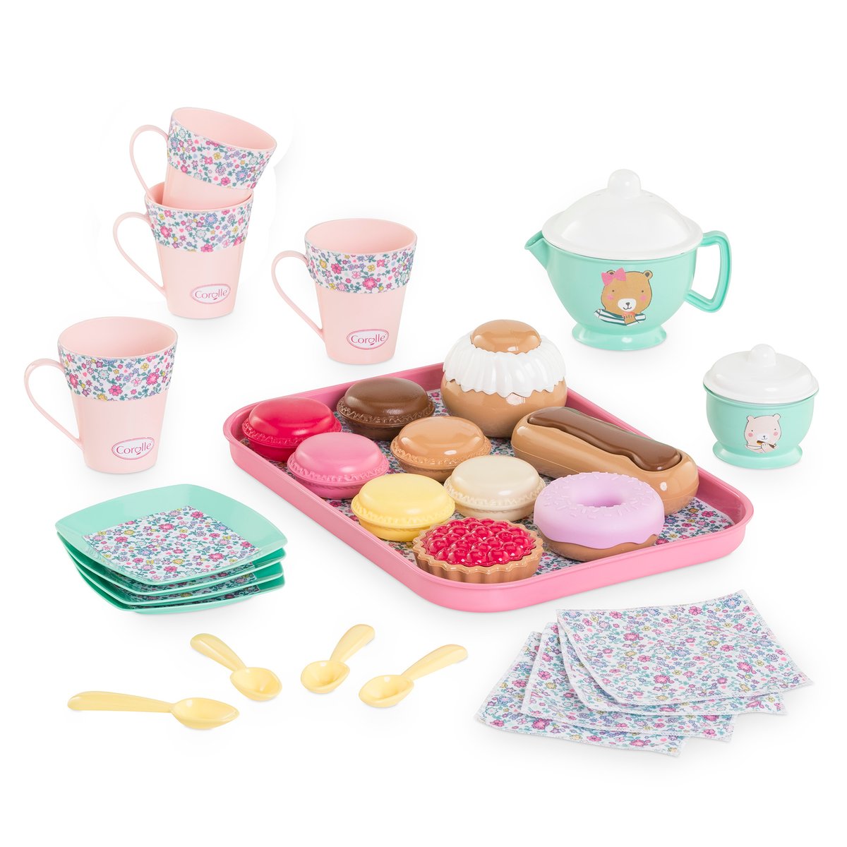 Ma Dinette Thé et Goûter couleur unique, COROLLE