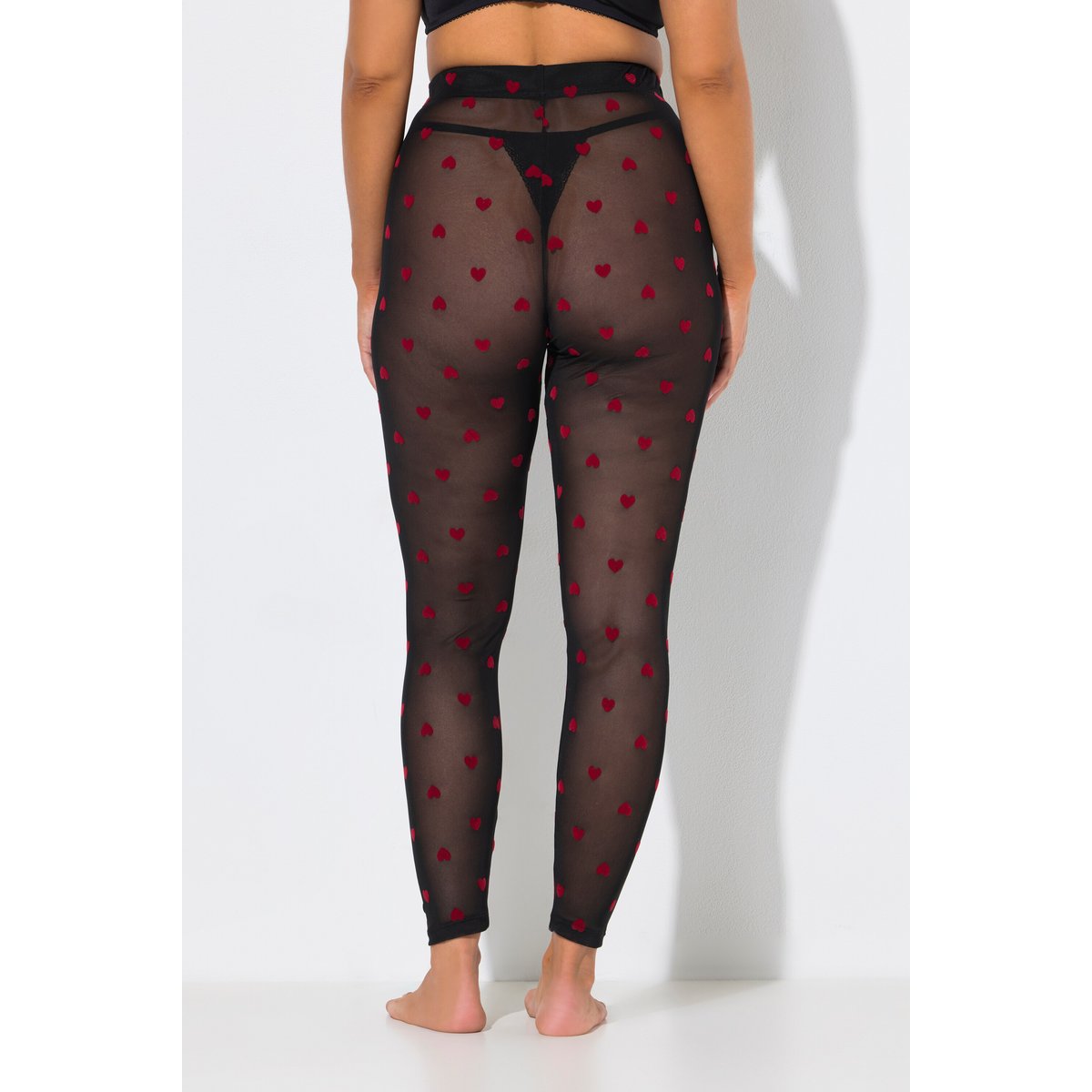 Legging en maille noir, ULLA POPKEN