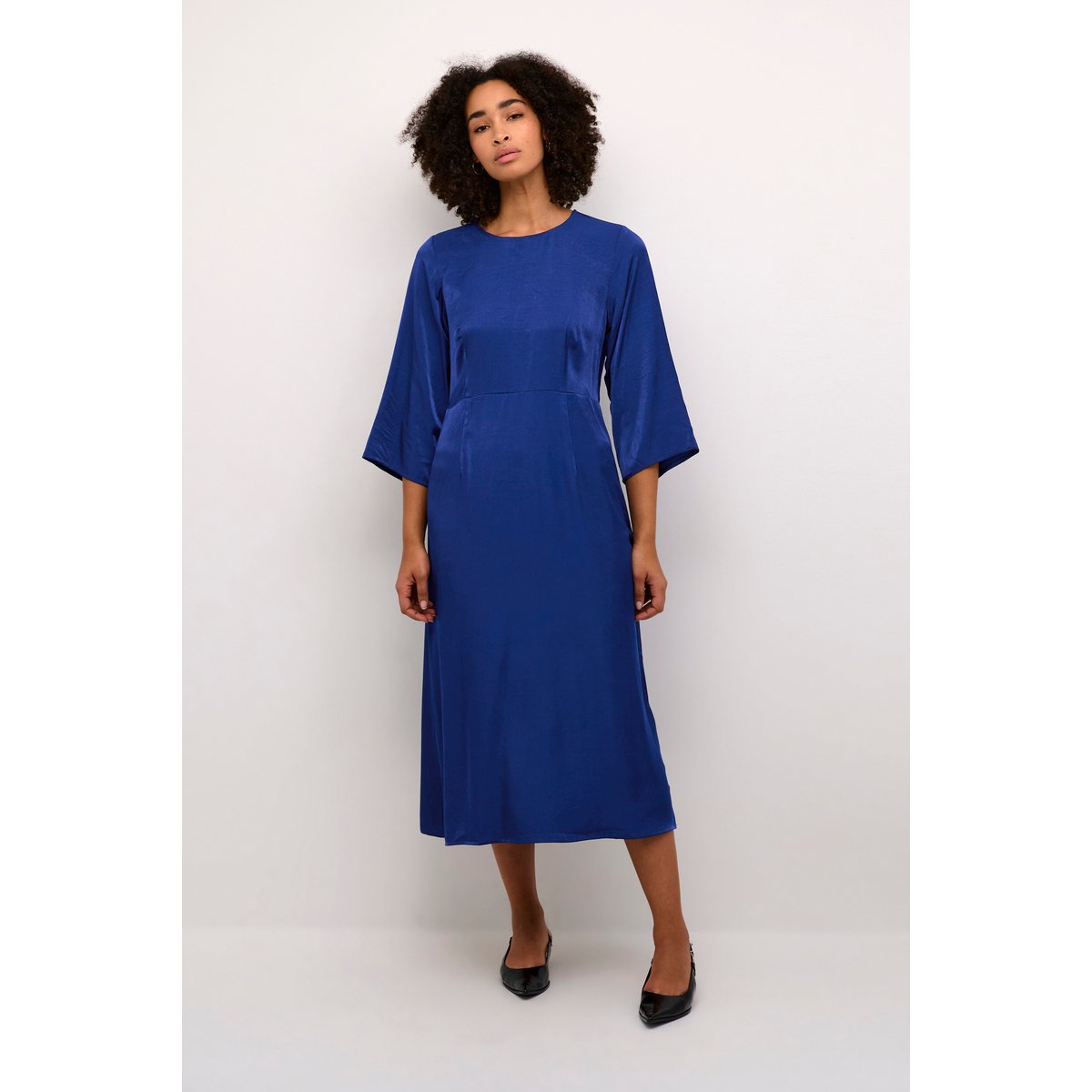 Dress bleu beacon blue, KAFFE