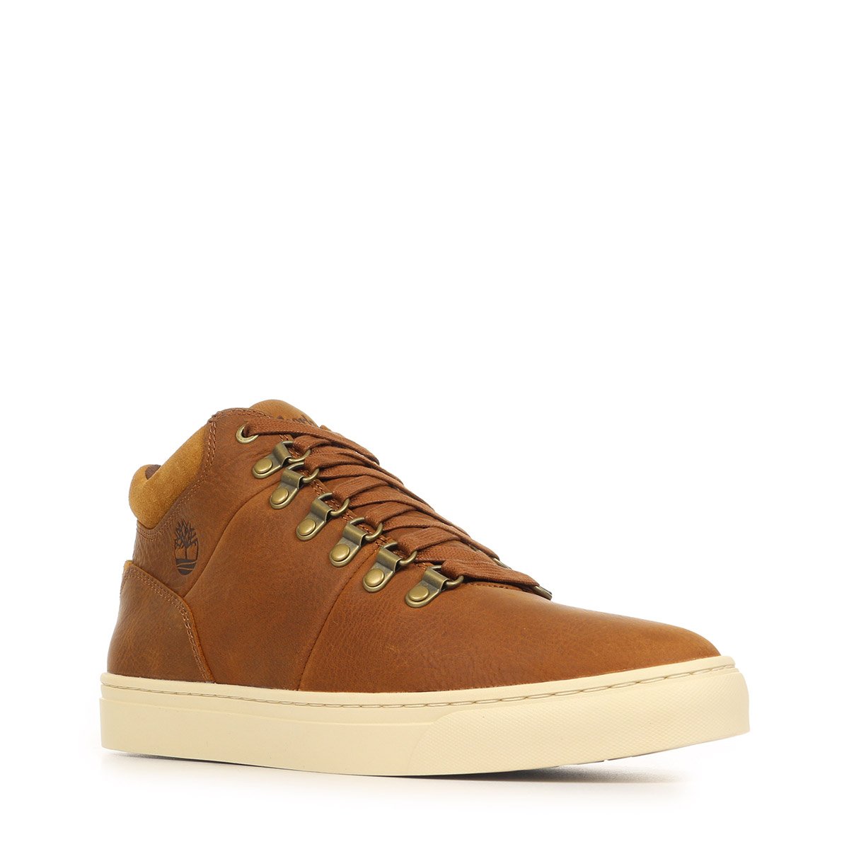 Baskets LISBON HILL MID LACE medium brown full grain, TIMBERLAND