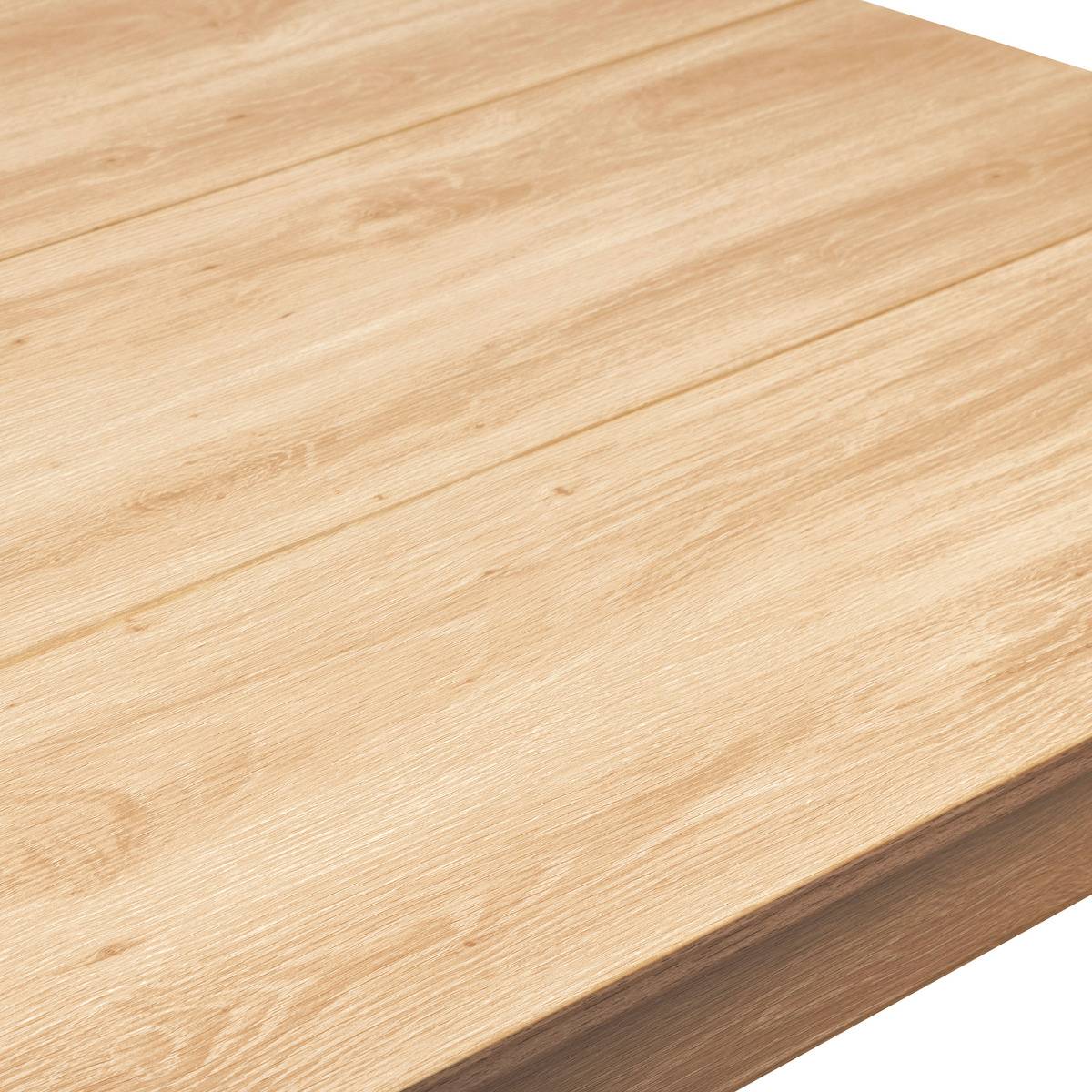 Table à manger 6 places en bois clair ABANA beige, 5FIVE SIMPLY SMART
