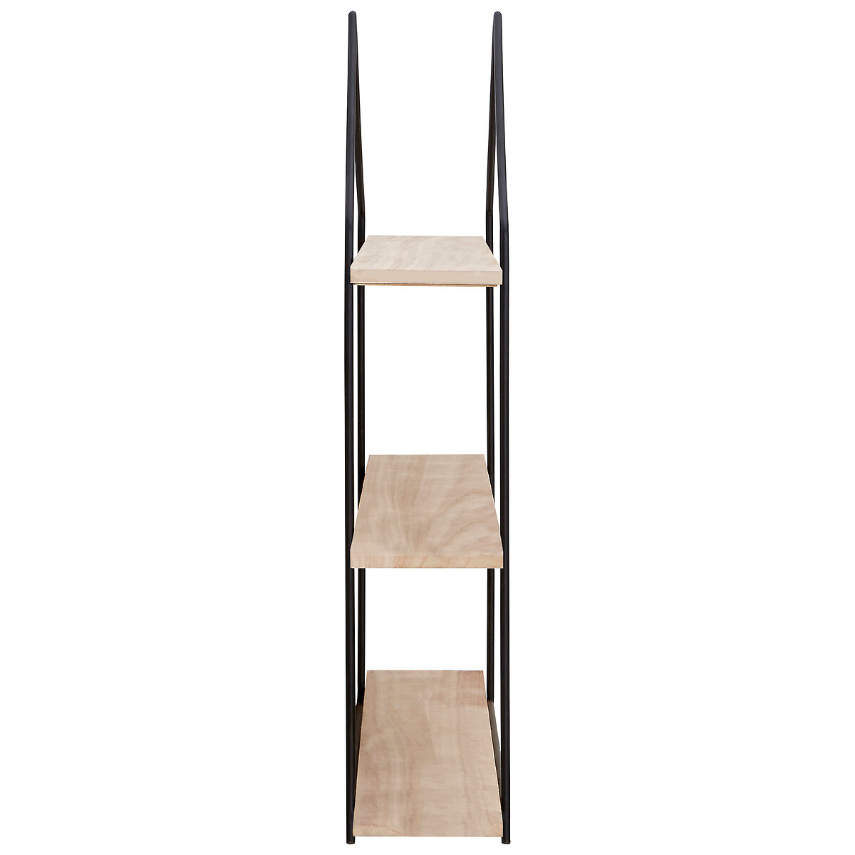 Drake House-Shaped Wall Shelving Unit black, SO'HOME
