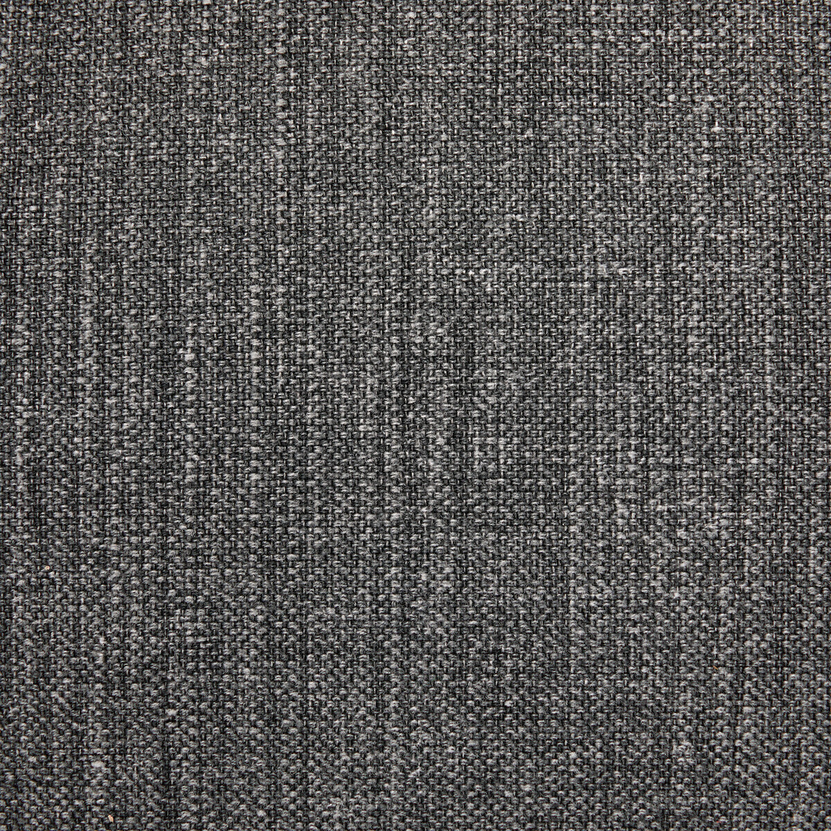Canapé d'angle modulable en coton et lin, TIBERIO anthracite, AM.PM