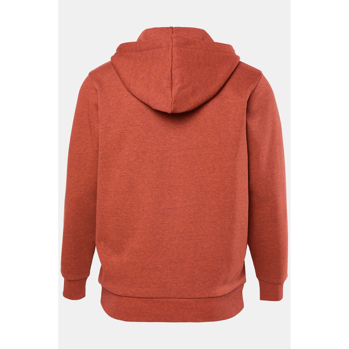 Veste à capuche en molleton marron brique, JP1880