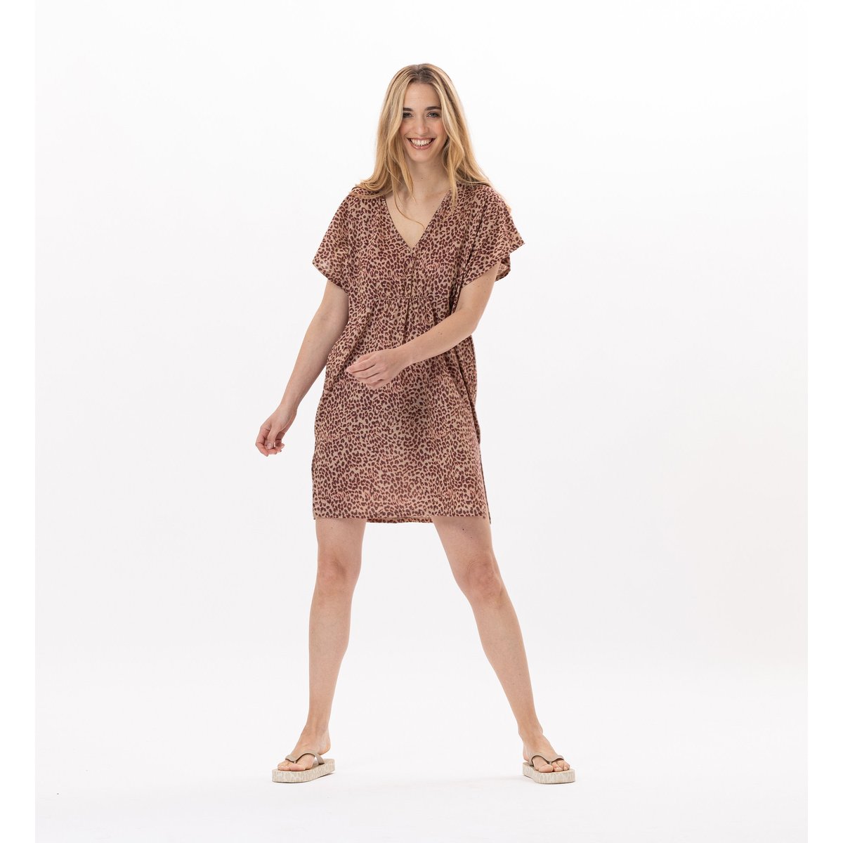 Kaftan en Maille FESTIVAL 940 multicolore, LE CHAT