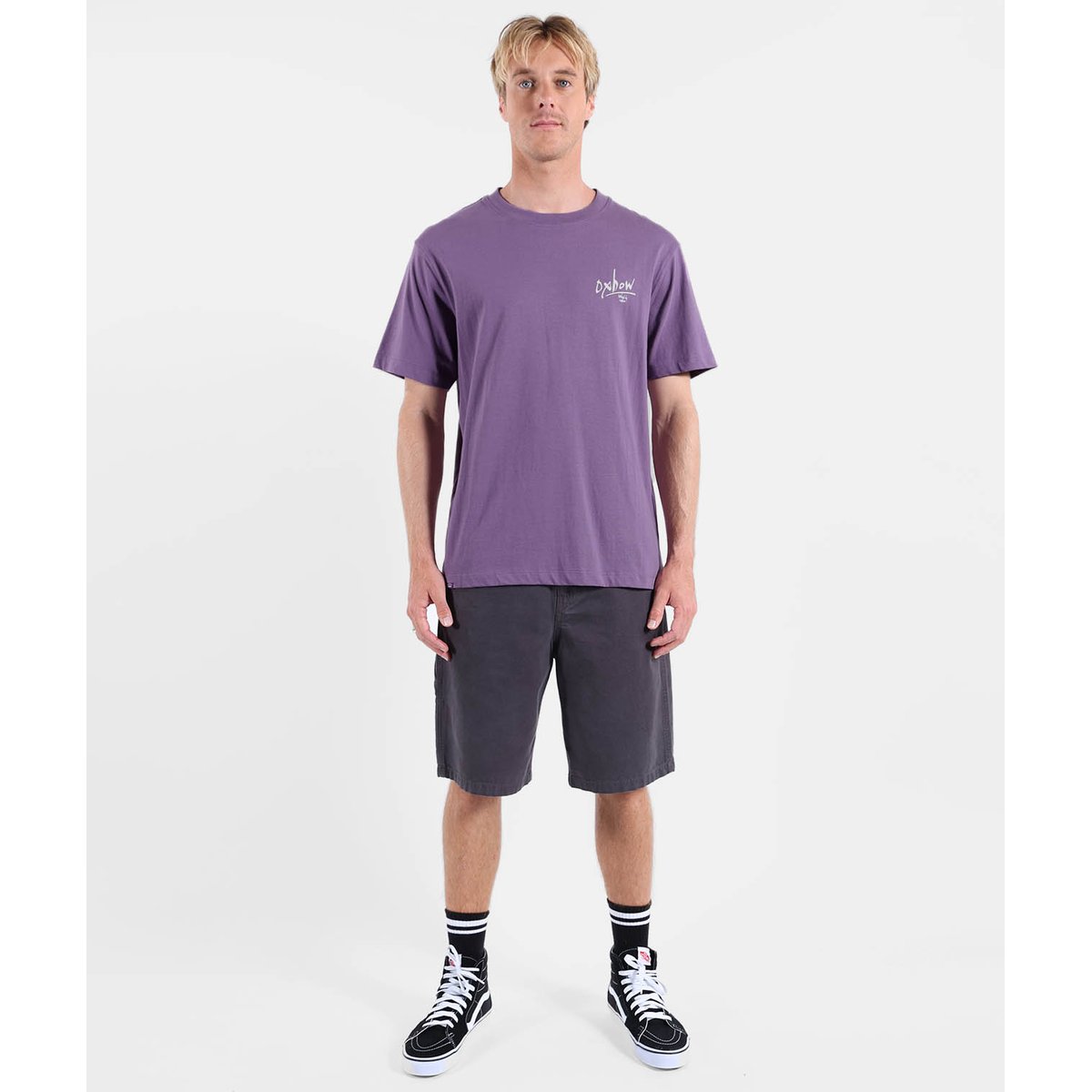 Tee-shirt manches courtes HELLFLO purple, OXBOW