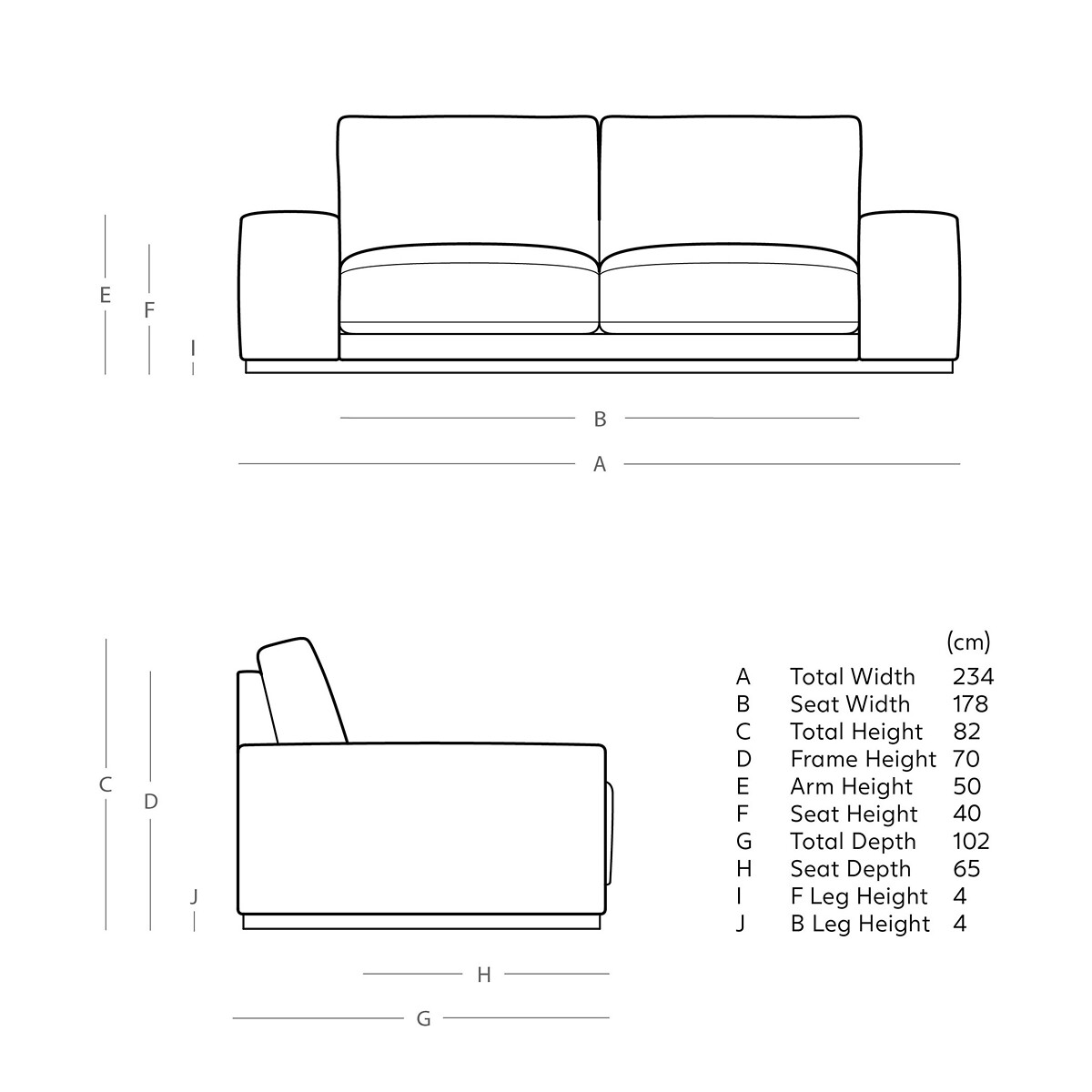 Denver Crushed Velvet 2/3/4 Seater Sofa hydro, SWOON