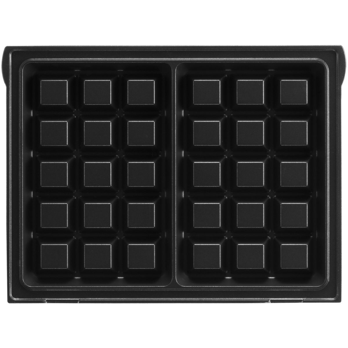 Croq/Gauf/Gril Tarti Gaufres noir maxi noir, LAGRANGE