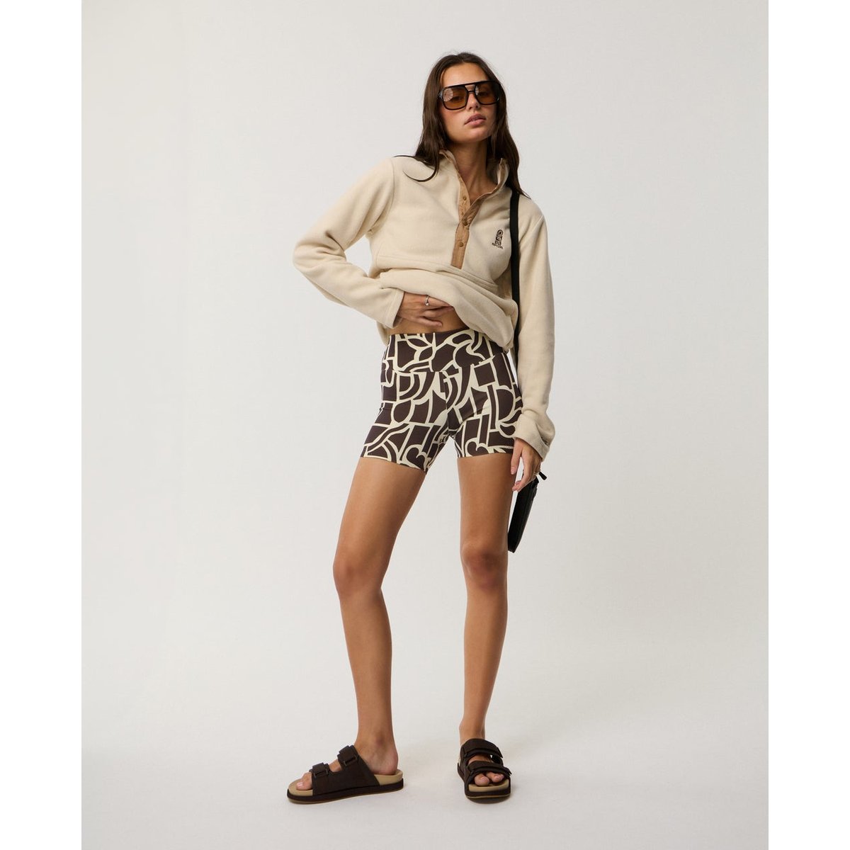 Bas de maillot de bain short SEARCH SERIES marron, RIP CURL