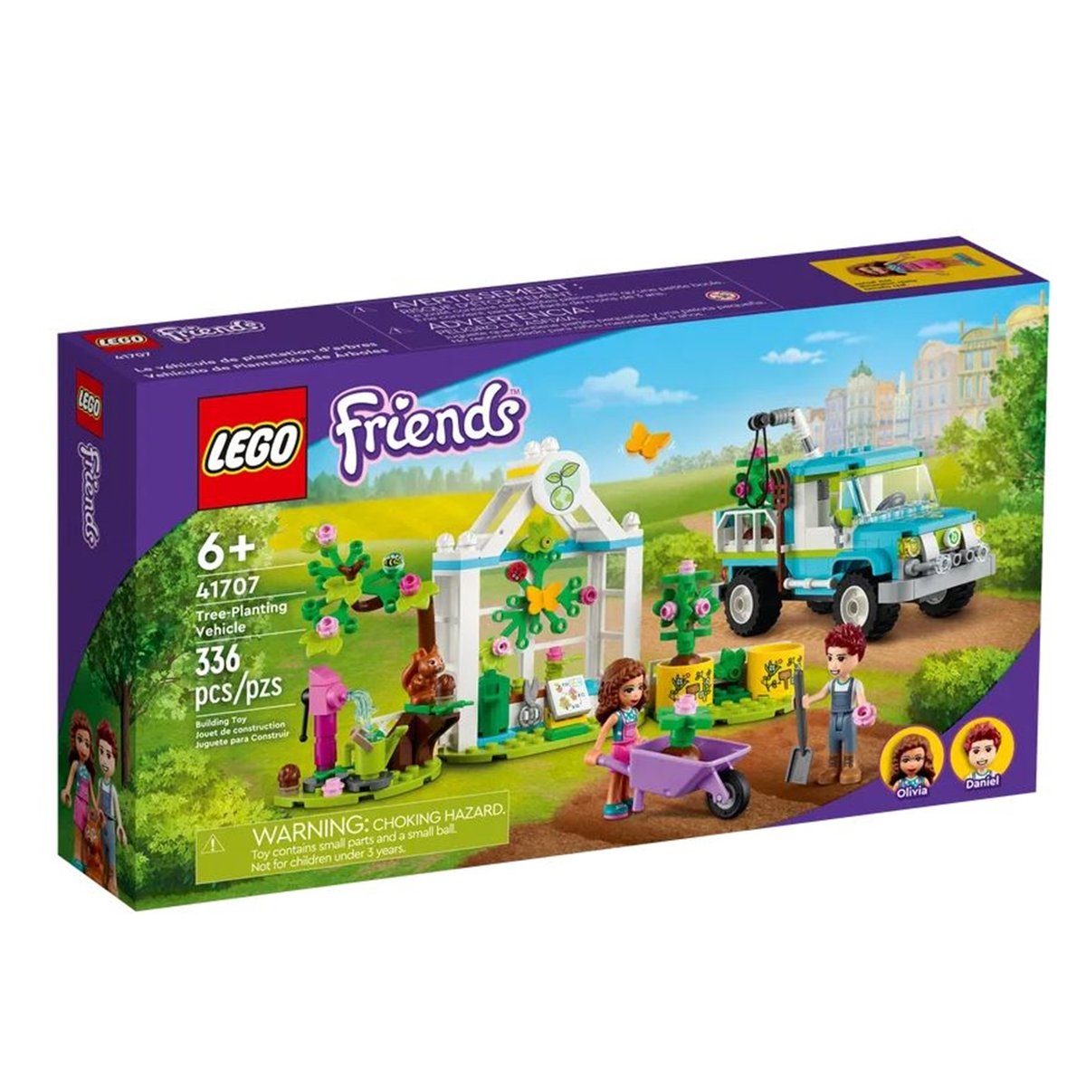 Le camion planteur d'arbres multicolore, LEGO
